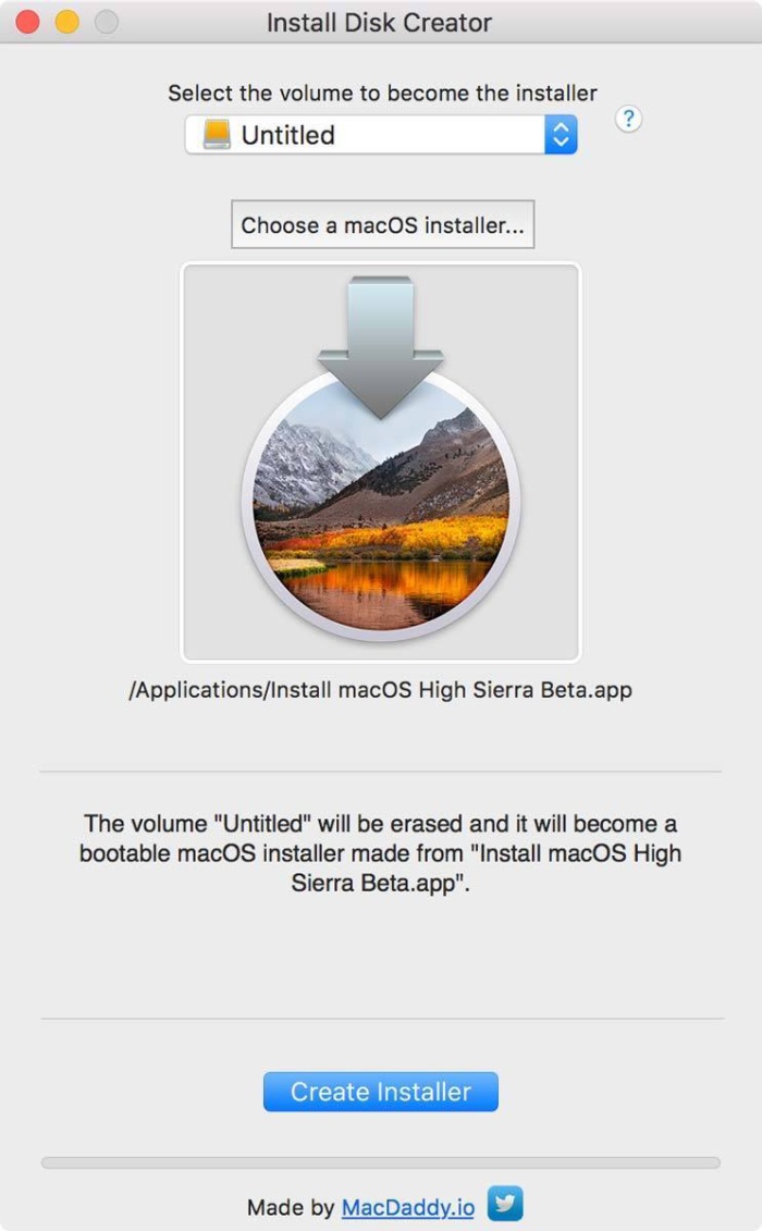 Mac High Siera Install Download